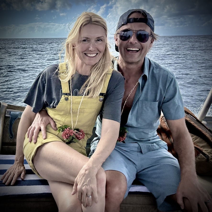 Pippa and Eric Plantenberg together, warm and candid